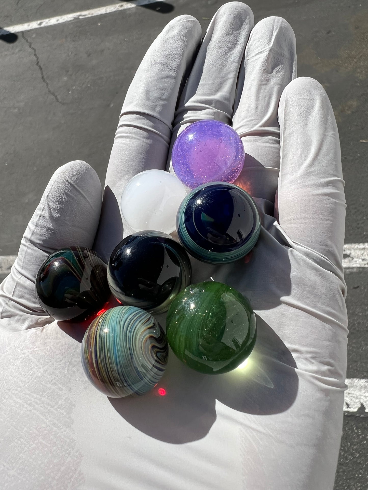 Luminary Quartz White Treshula Spinner