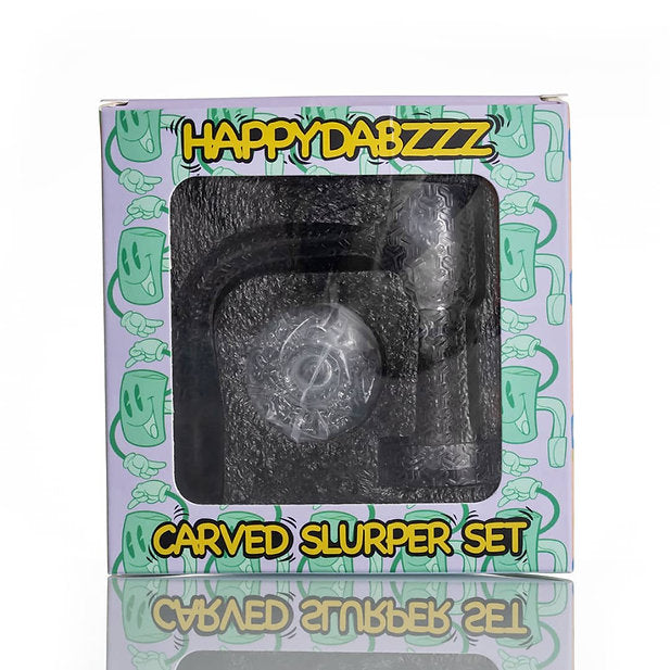 Happy Dabzzz Carved Slurper Set