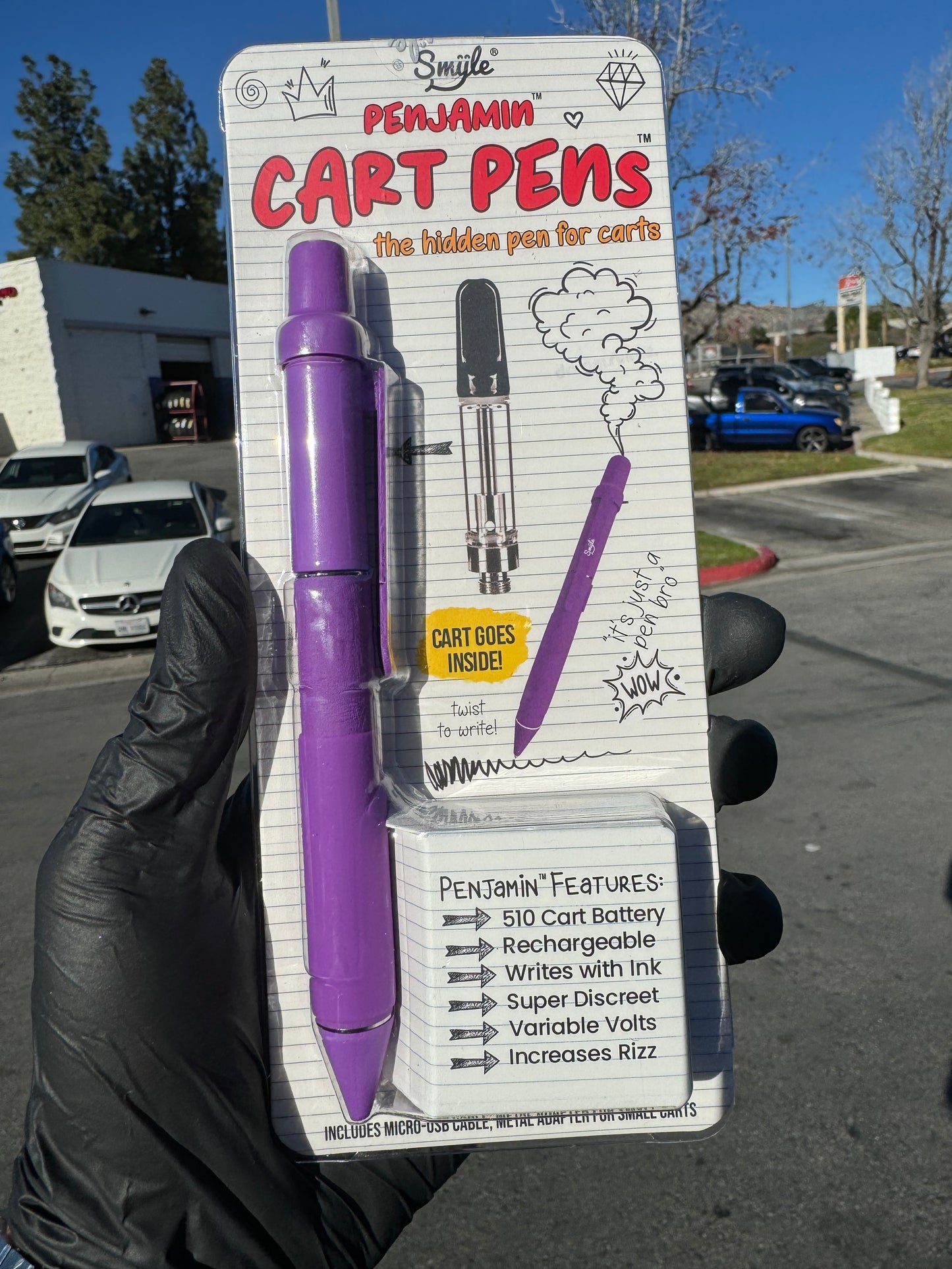 Cart Pen Discrete cart battery
