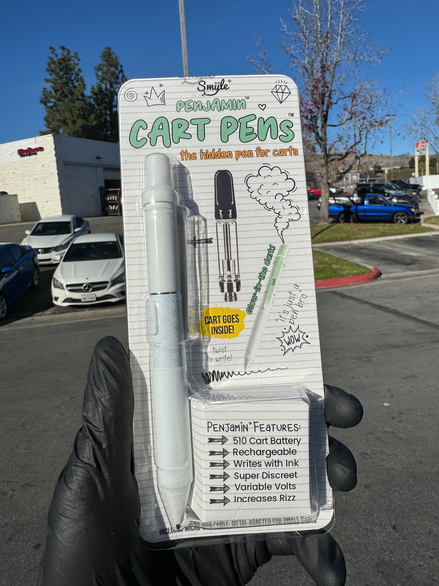 Cart Pen Discrete cart battery