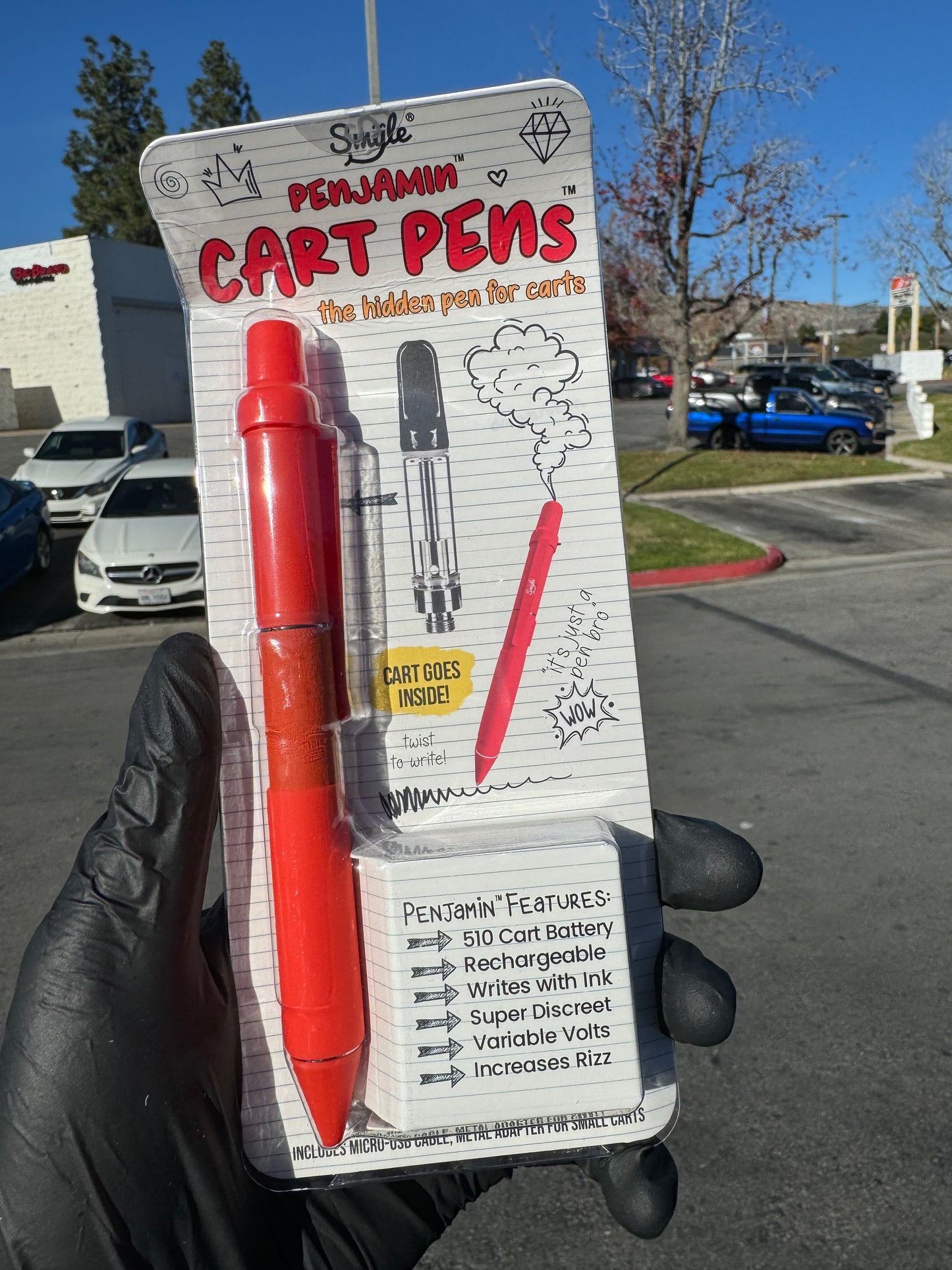 Cart Pen Discrete cart battery