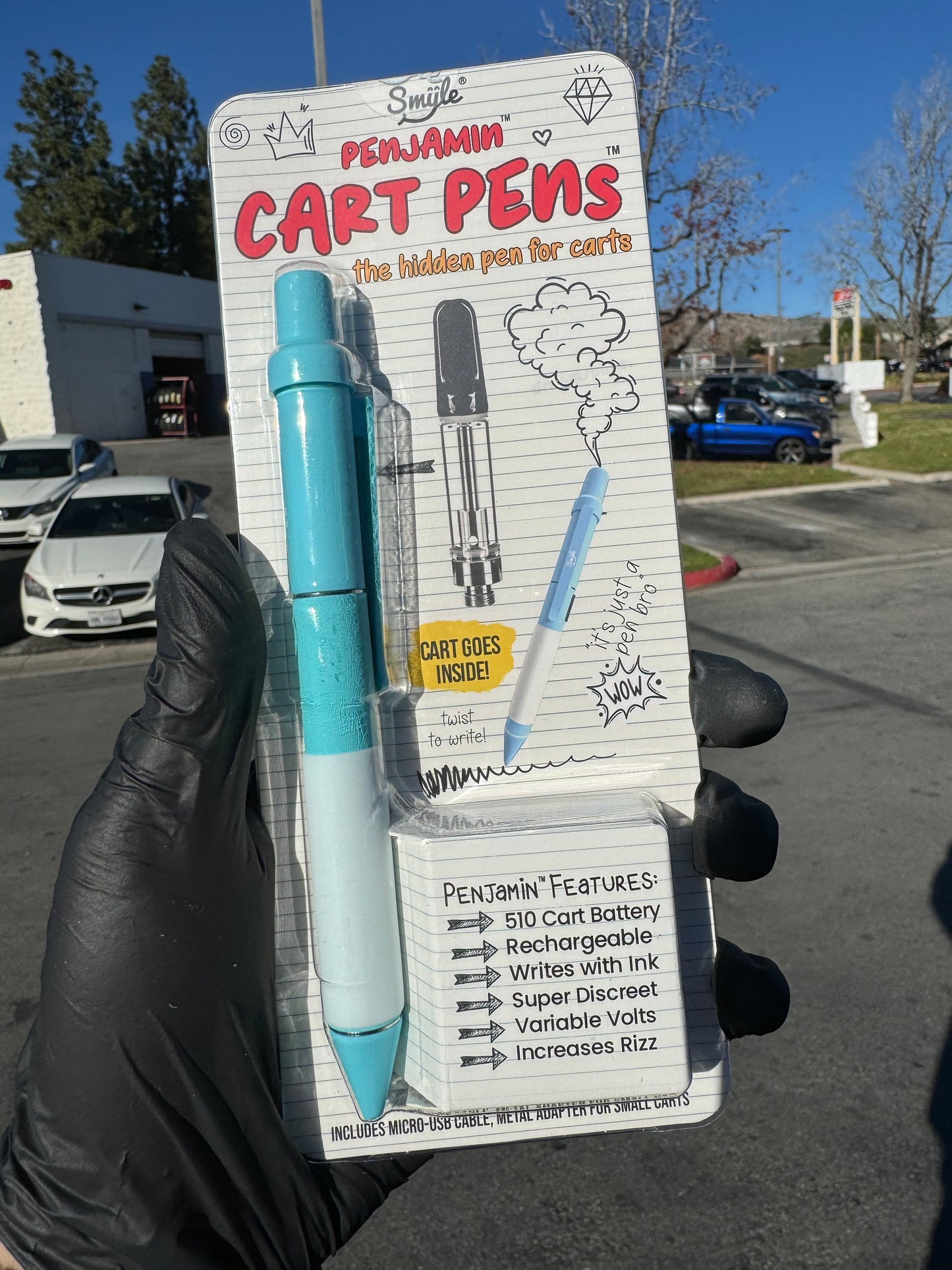 Cart Pen Discrete cart battery
