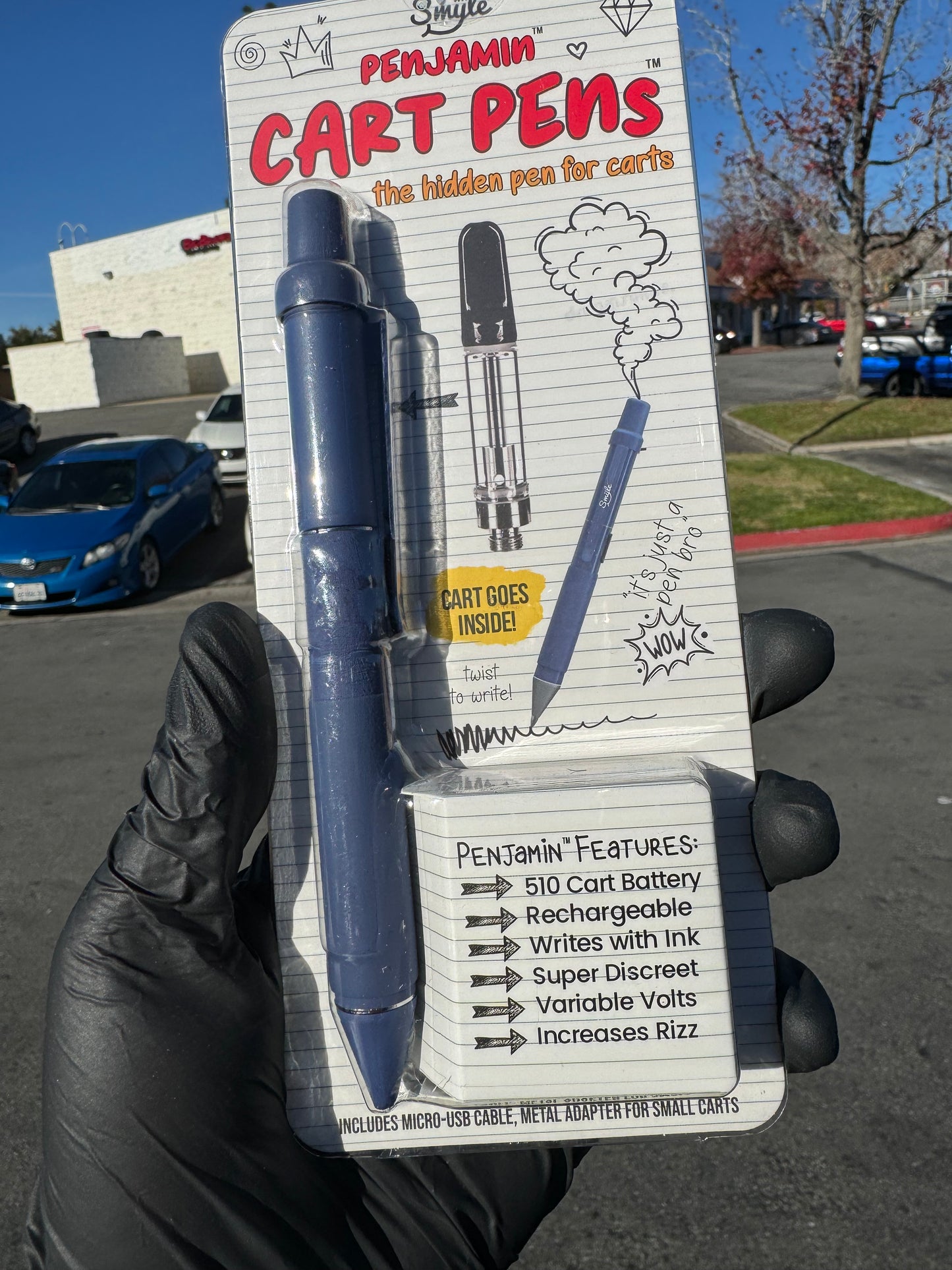 Cart Pen Discrete cart battery