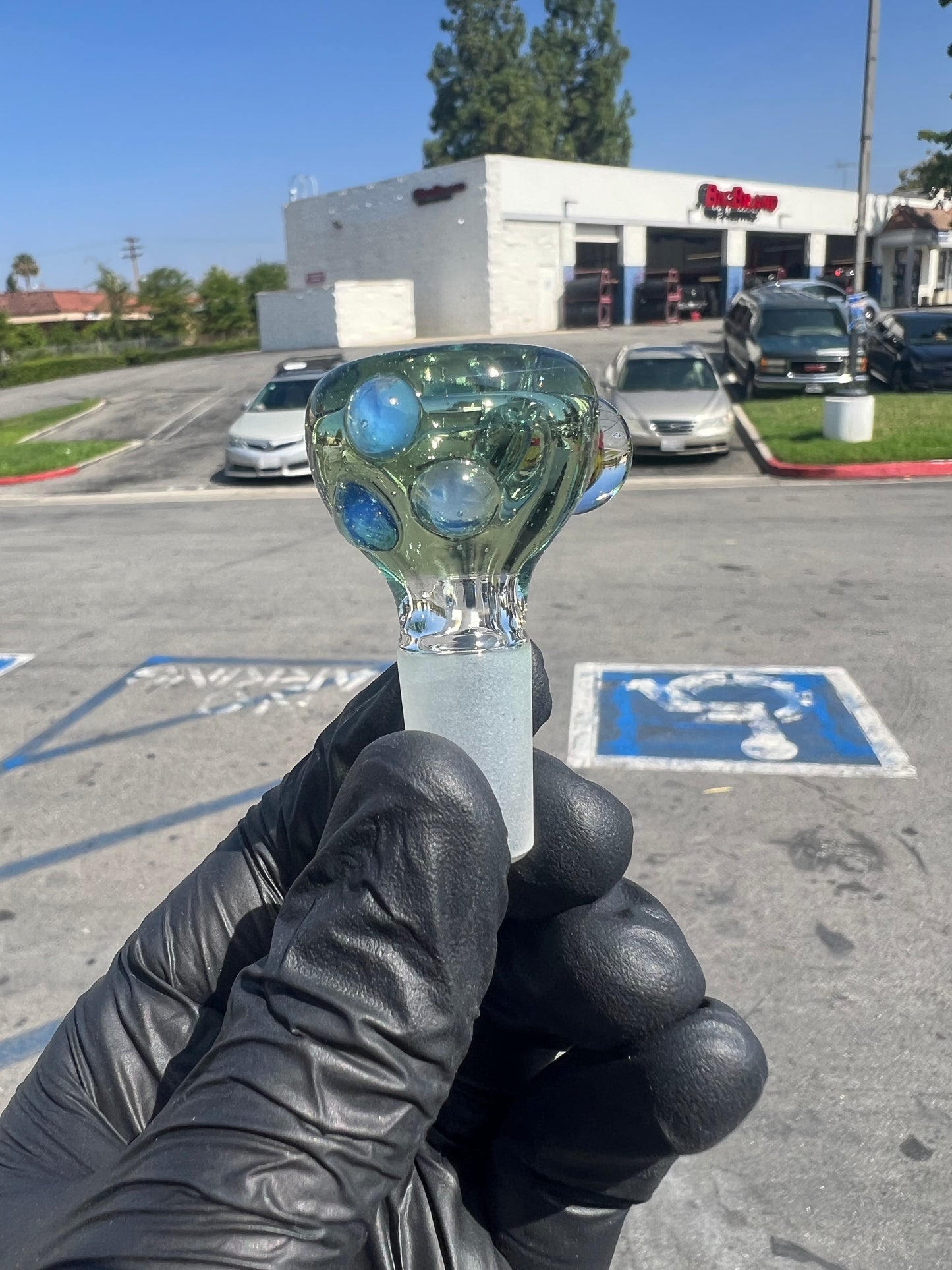 Brand New Keys Glass 14mm Slide