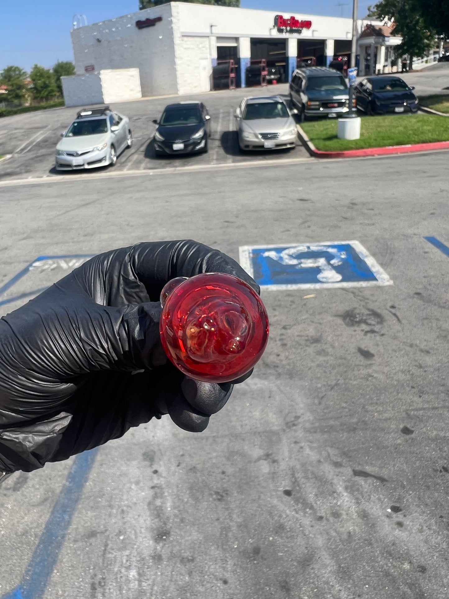 Keys Glass Spinner Cap