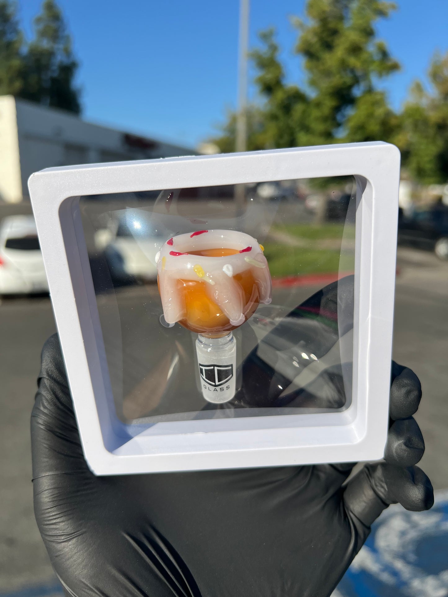 Ic Glass Deli Donut Bowl