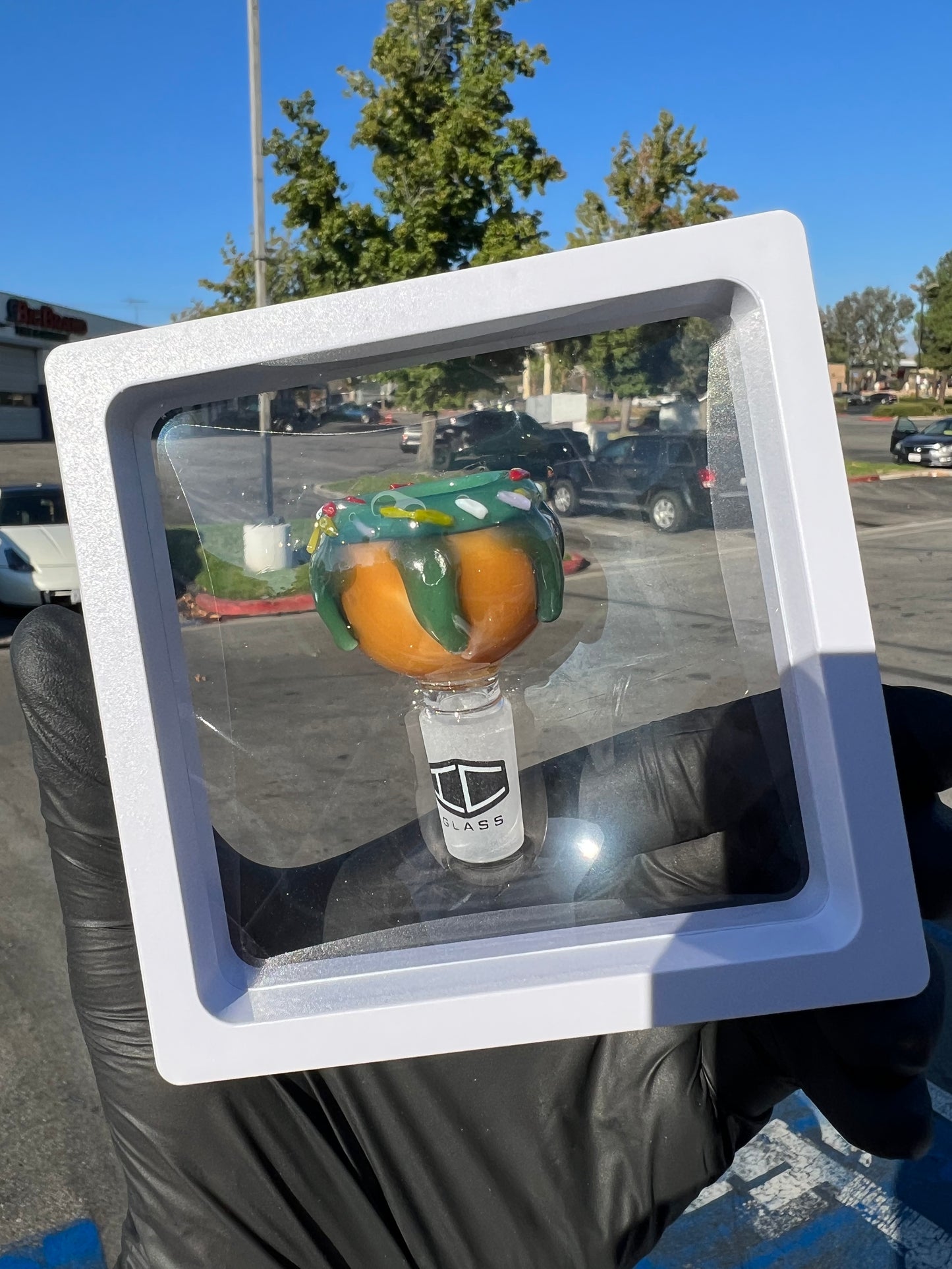 Ic Glass Deli Donut Bowl