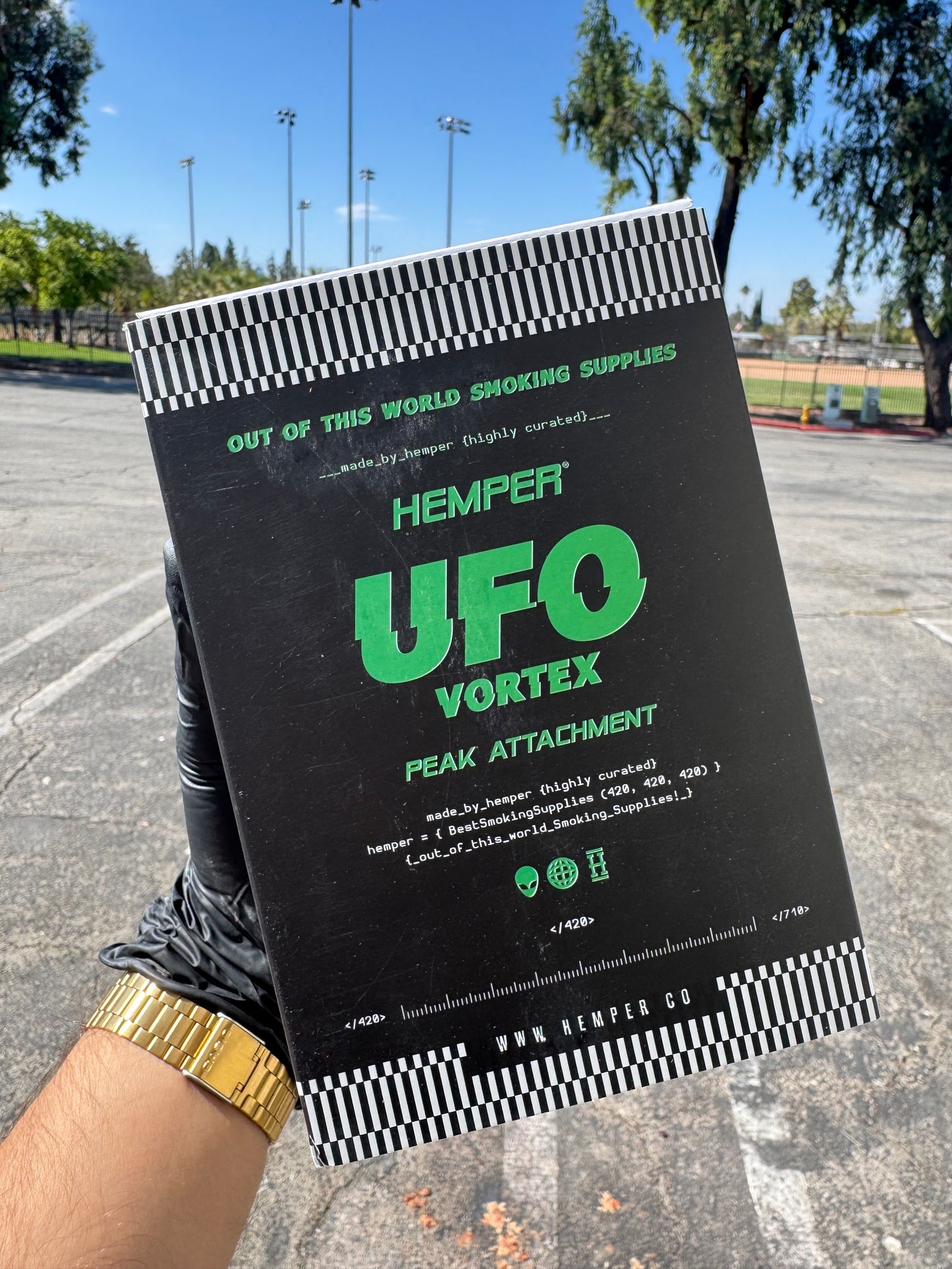 Hemper UFO Vortex Peak Attachment