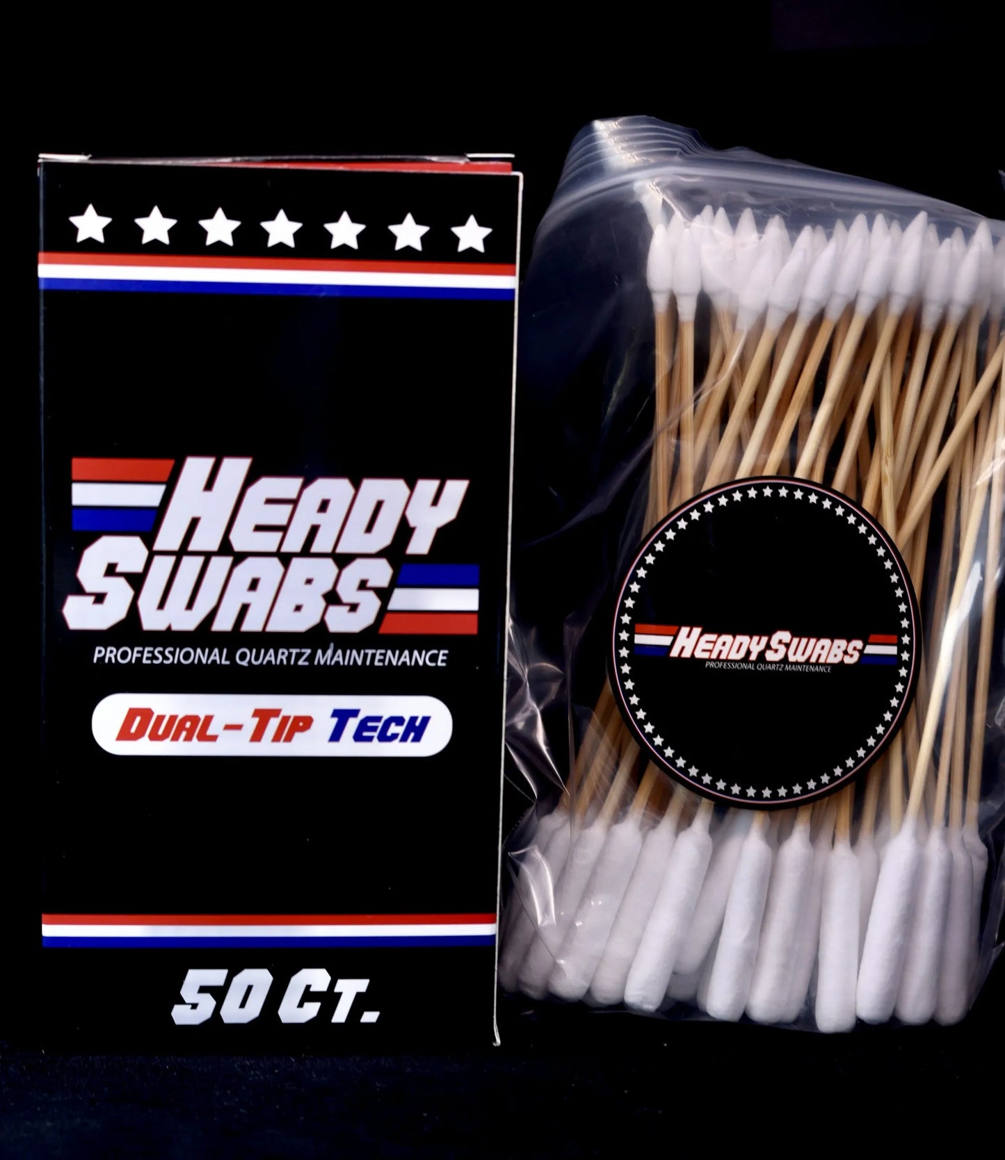 Heady Swabs Dual-Tip Tech
