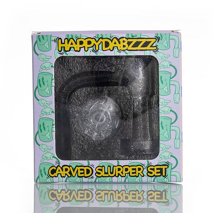 Happy Dabzzz Carved Slurper Set