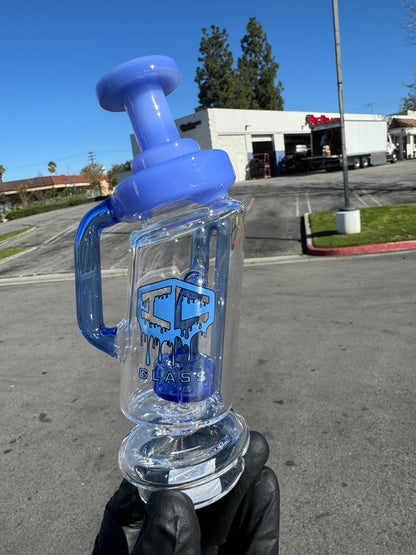 Ic Glass Blue Puffco Peak Top