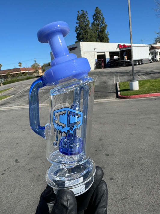 Ic Glass Blue Puffco Peak Top