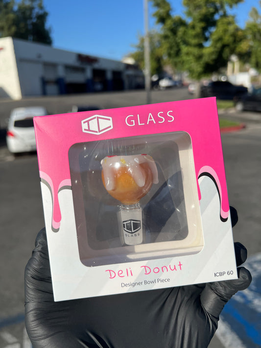 Ic Glass Deli Donut Bowl